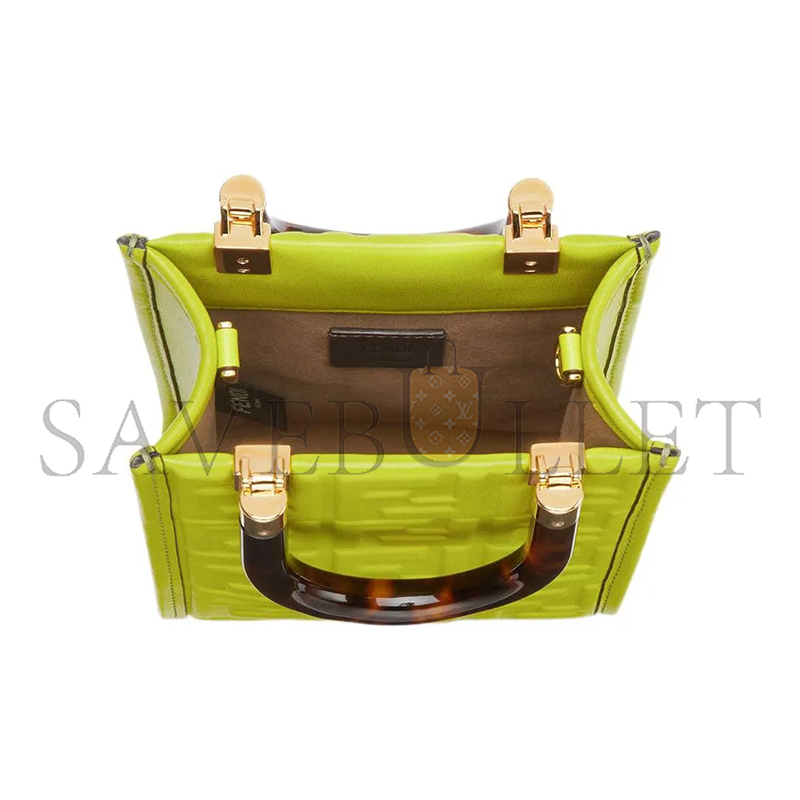 FENDI LOGO LEATHER MINI BAG 8BS051AMCIF1JCP (18*13*6.5m)
